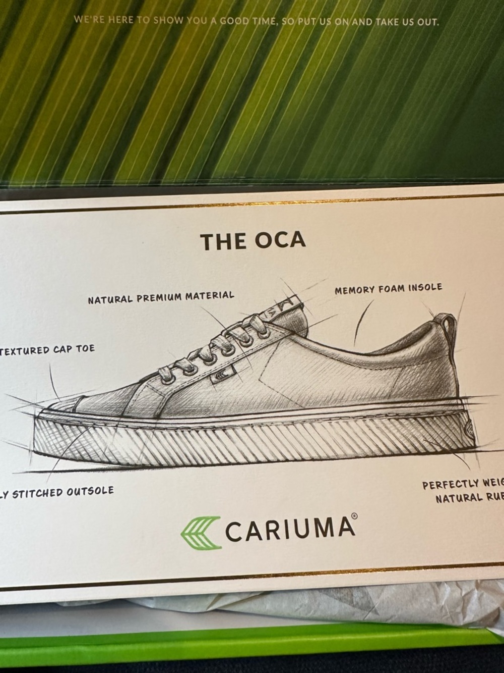 **NEW** Cariuma OCA Low-Top Sneaker size 6.5 women/5men - Picture 5 of 6